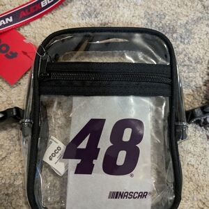 Clear Black Crossbody Bag